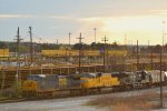 A Sunset Freight W/ 3 Railroads On Board